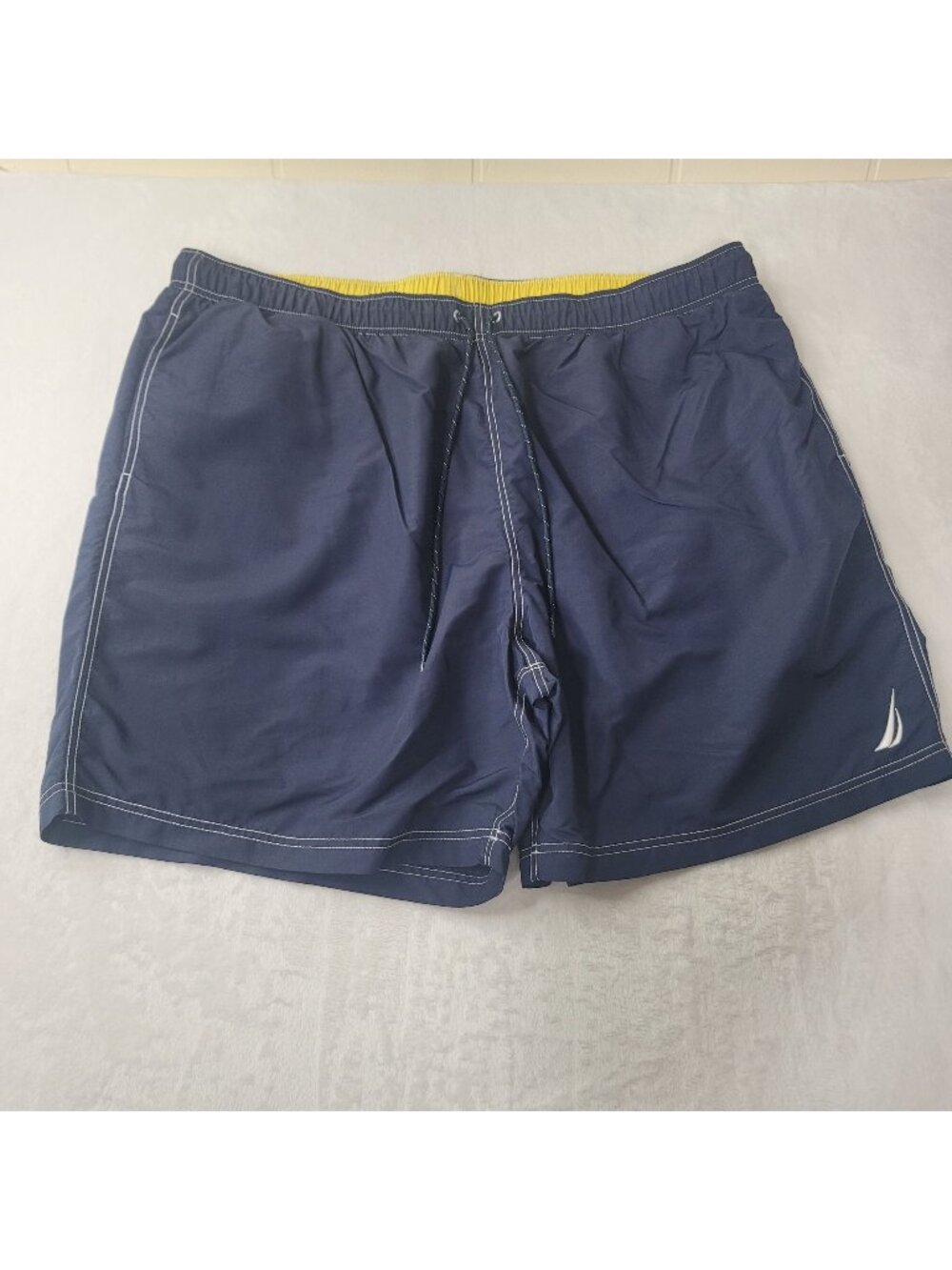 Nautica Men's Navy Swim Trunks Size 3TG
